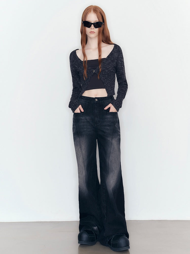 Knitting Camisole & Cropped Cardigan Set-up