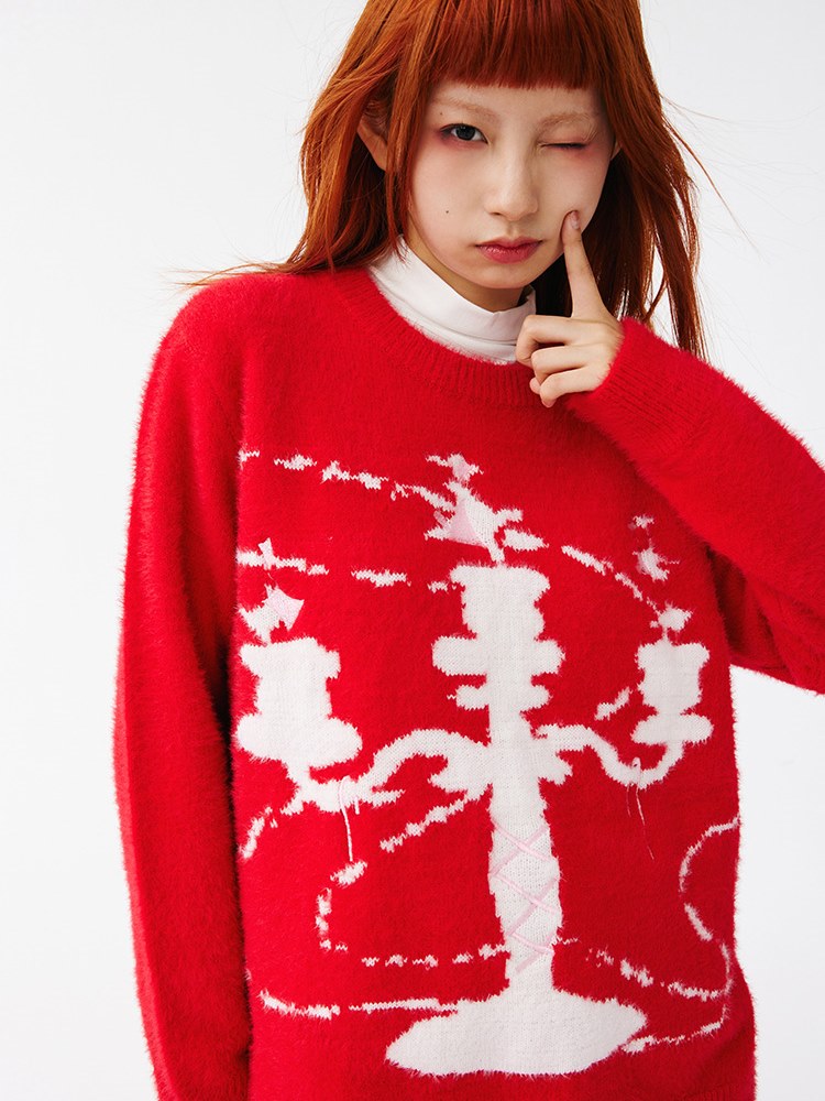 Candlestick Loose Sweater