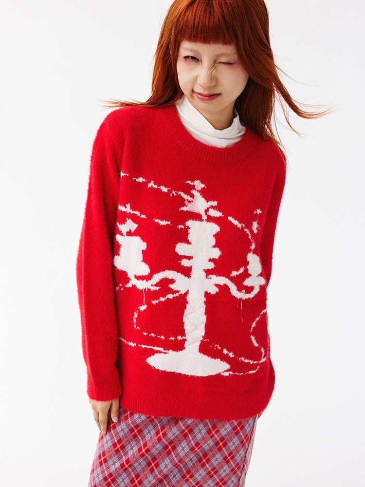 Candlestick Loose Sweater