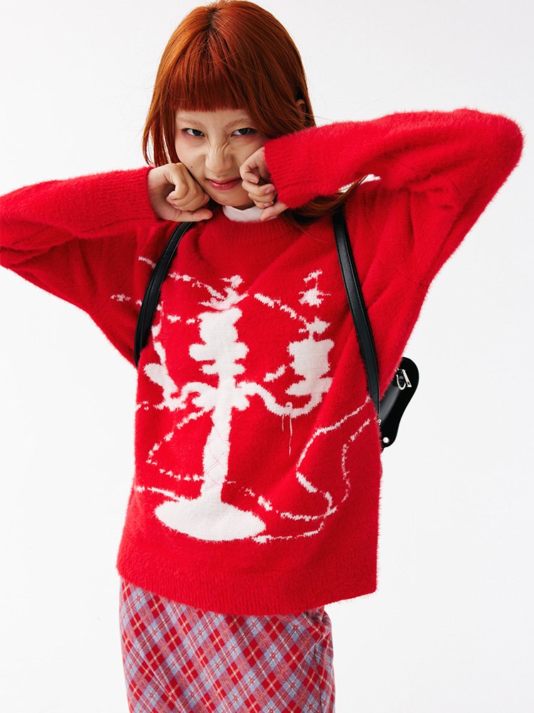 Candlestick Loose Sweater
