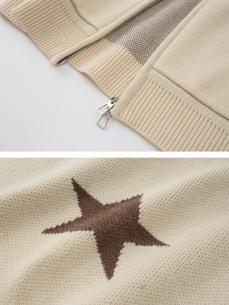 Star Hooded Sweater