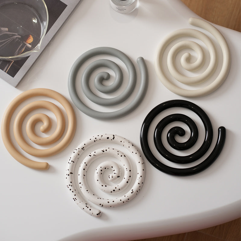 Vortex Ceramic Trivet