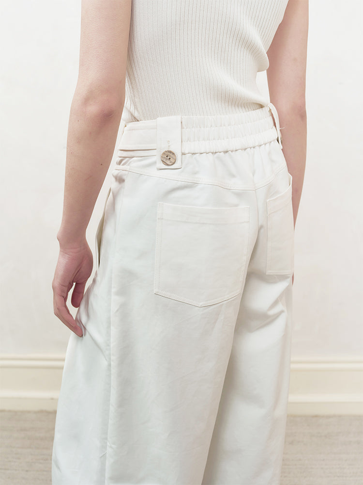 Casual Straight Simple Chic Wide-Pants