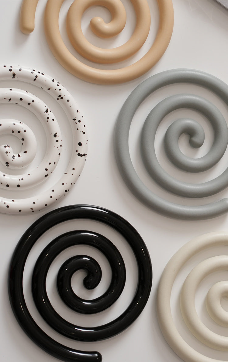 Vortex Ceramic Trivet