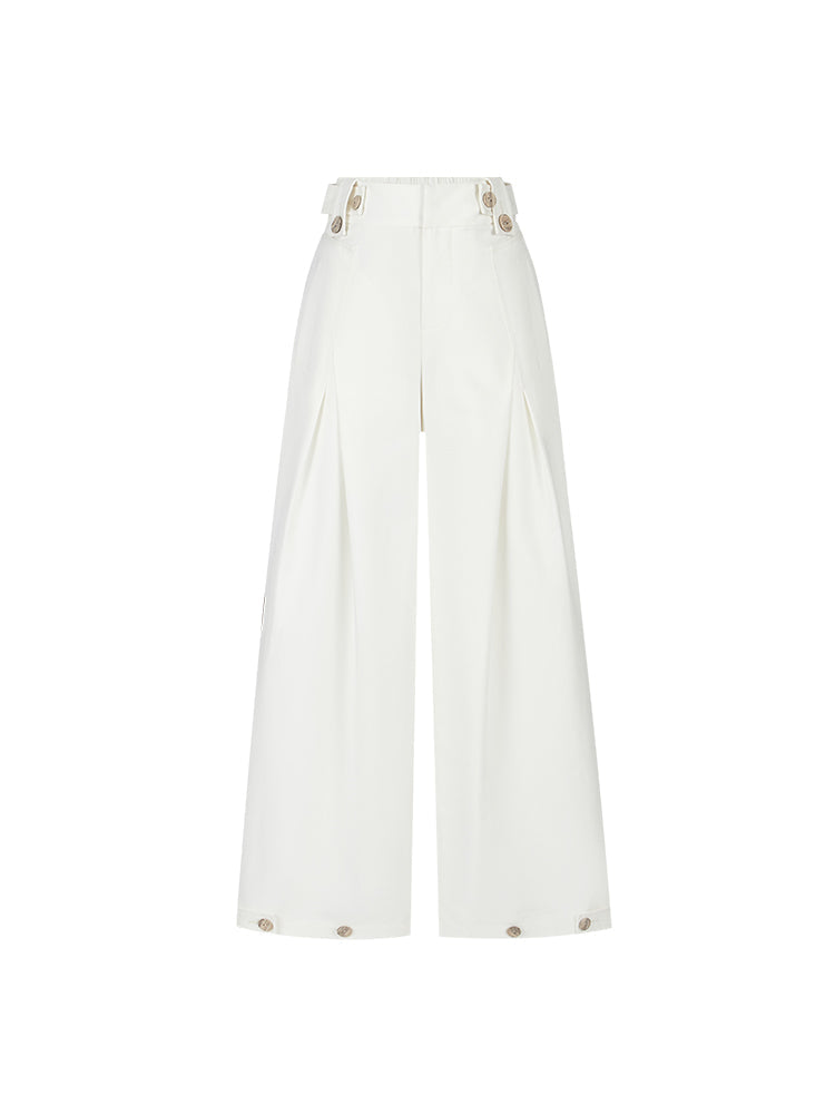 Casual Straight Simple Chic Wide-Pants