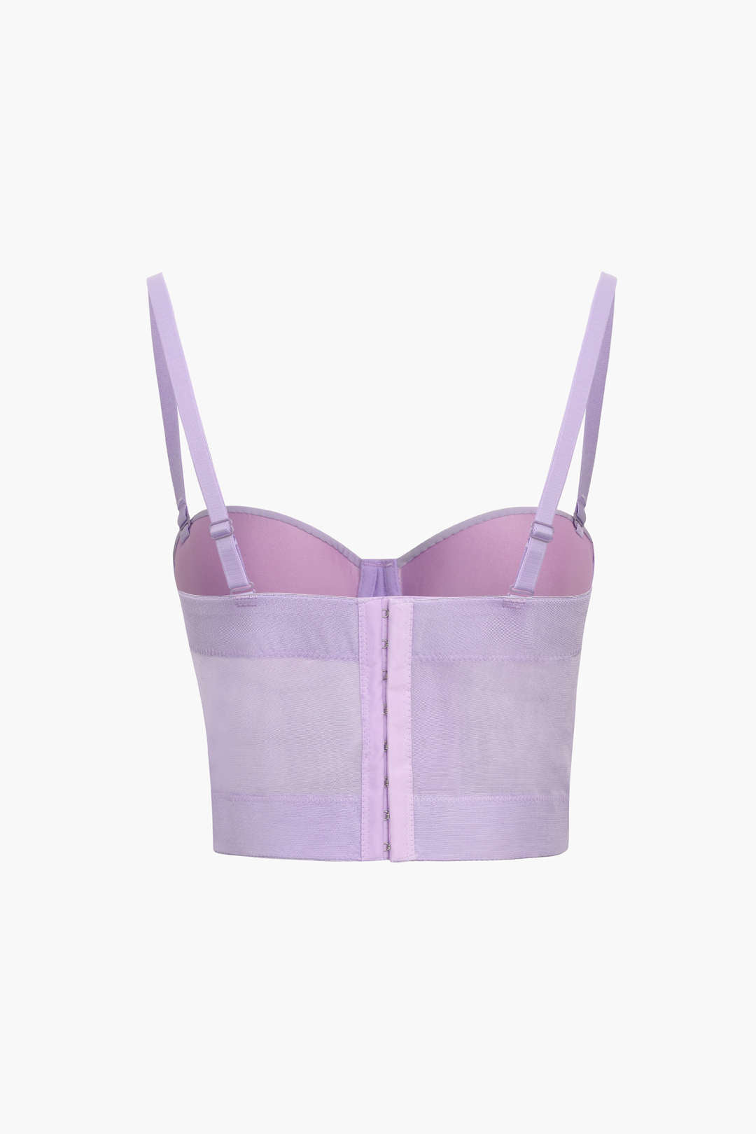 Mesh Underwire Bustier Top