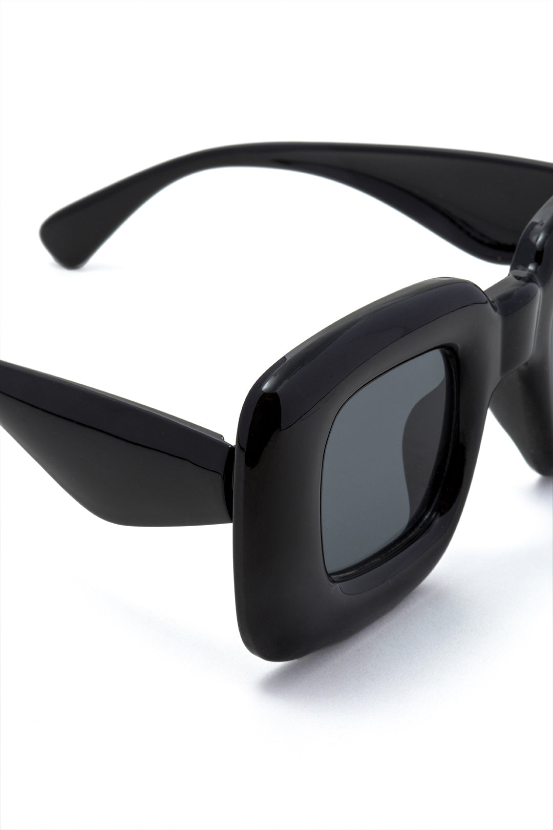 Inflated Square Frame Sunglasses