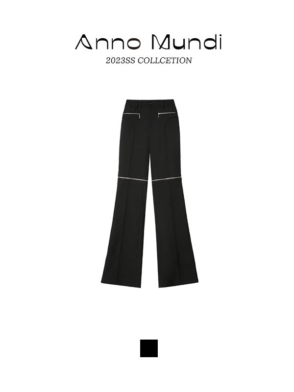 Zip Handsome Nichi Casual Flare-Pants