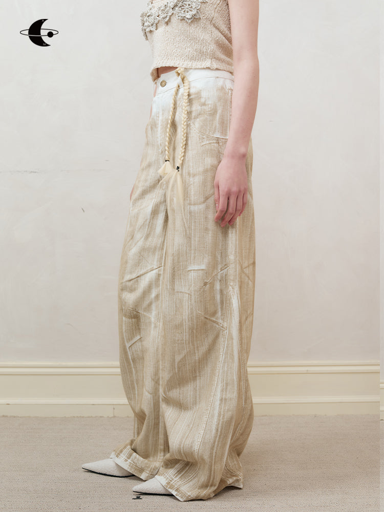 Wide-Leg Nichi High-Waist Chic Pants