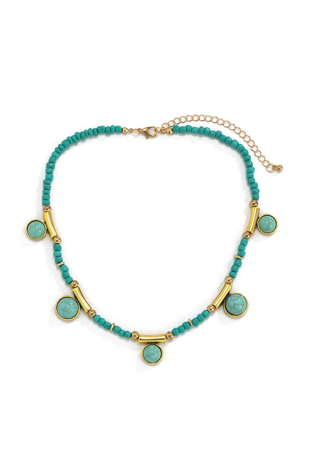 Turquoise Beaded Necklace