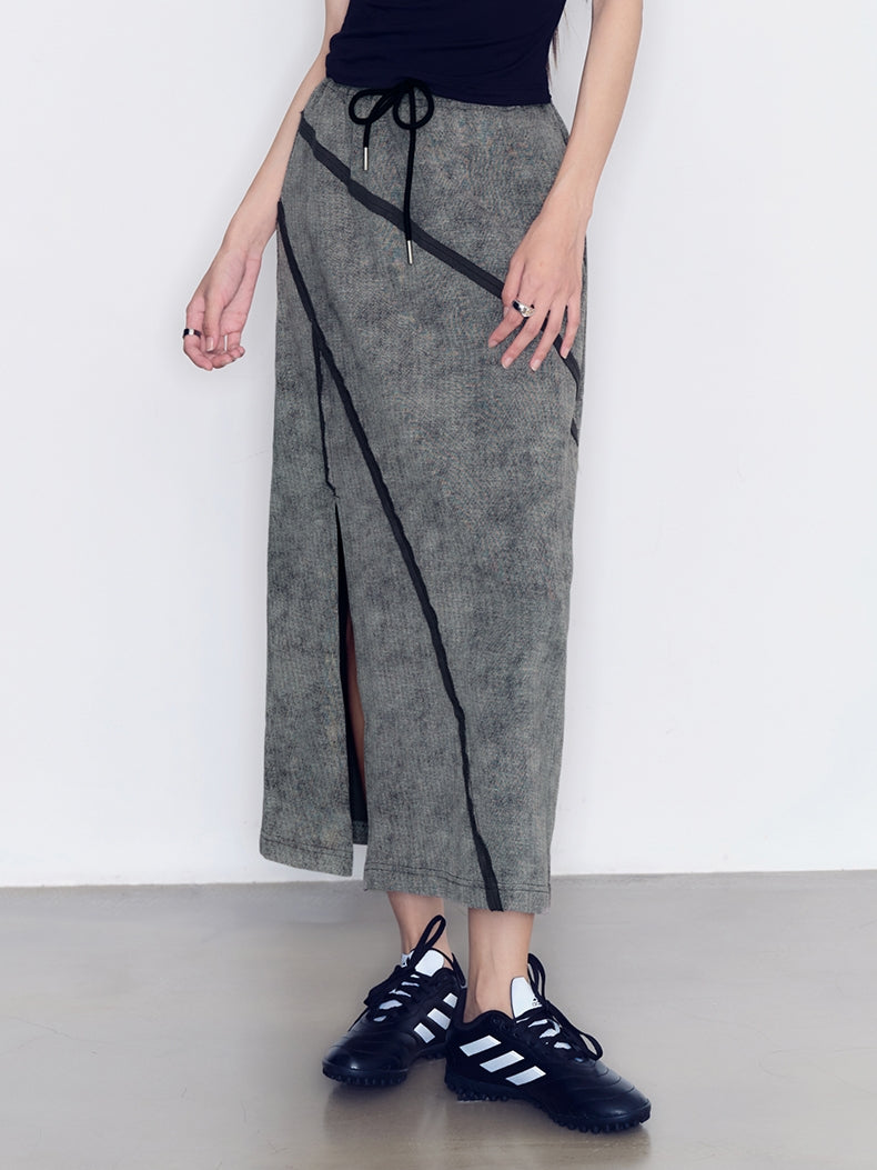 Chic Stitch Retro Tt-Shirt＆Long-Skirt＆Pants