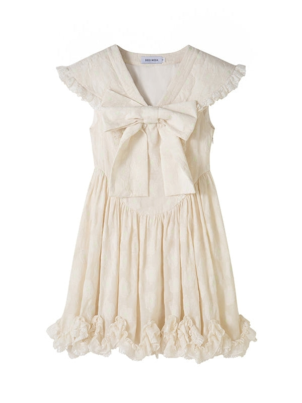 Doll Collar Sleeveless Dress