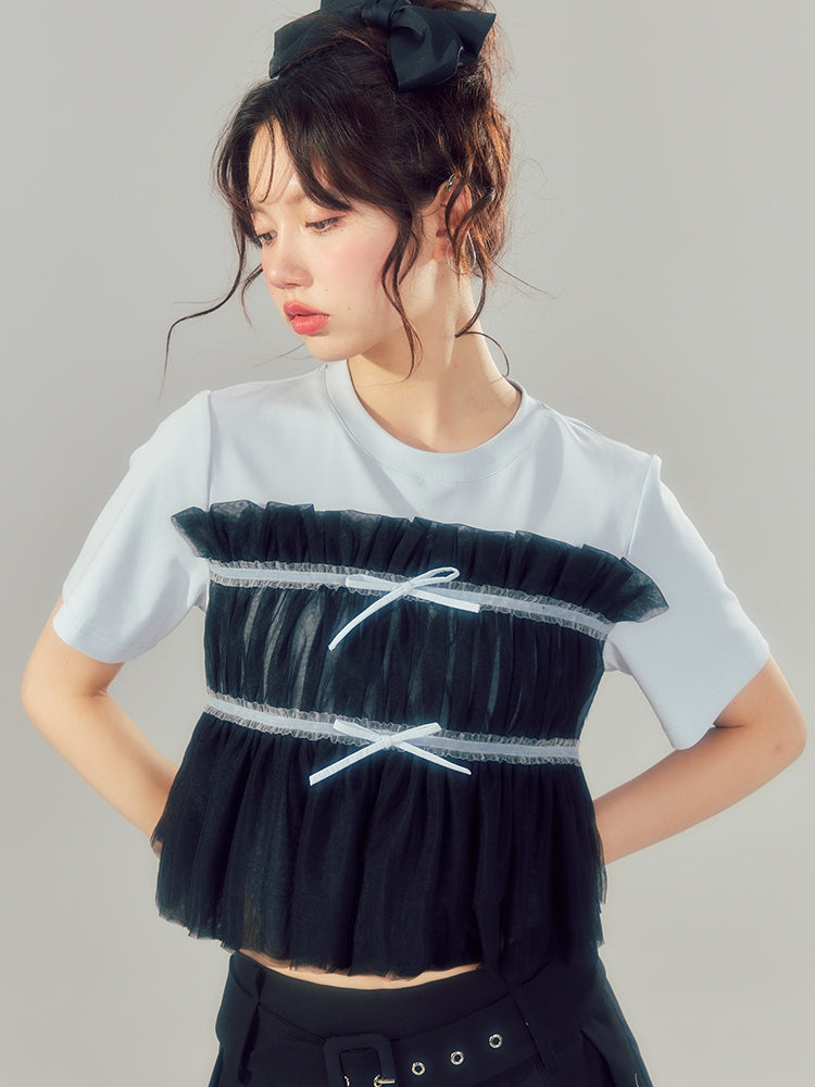 Ciffon Docking Ribbon T-shirt