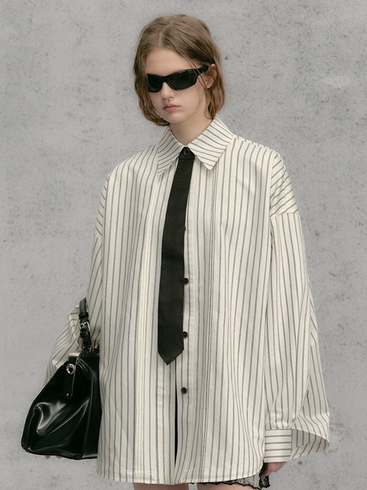 Loose Striped Shirt