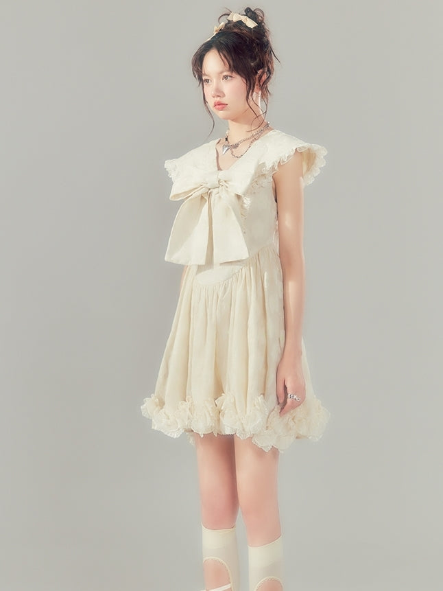 Doll Collar Sleeveless Dress