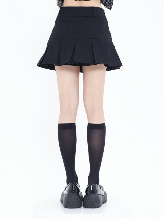 A-line Pleated Skirt