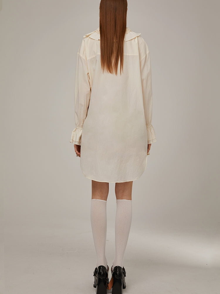 Multi-Layered Ruffled Shirt