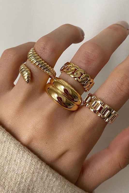 Set of 4 Pc Joint Rings