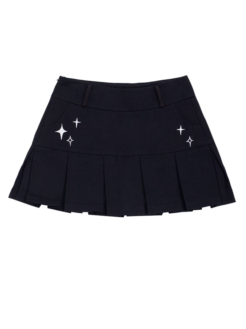 A-line Pleated Skirt