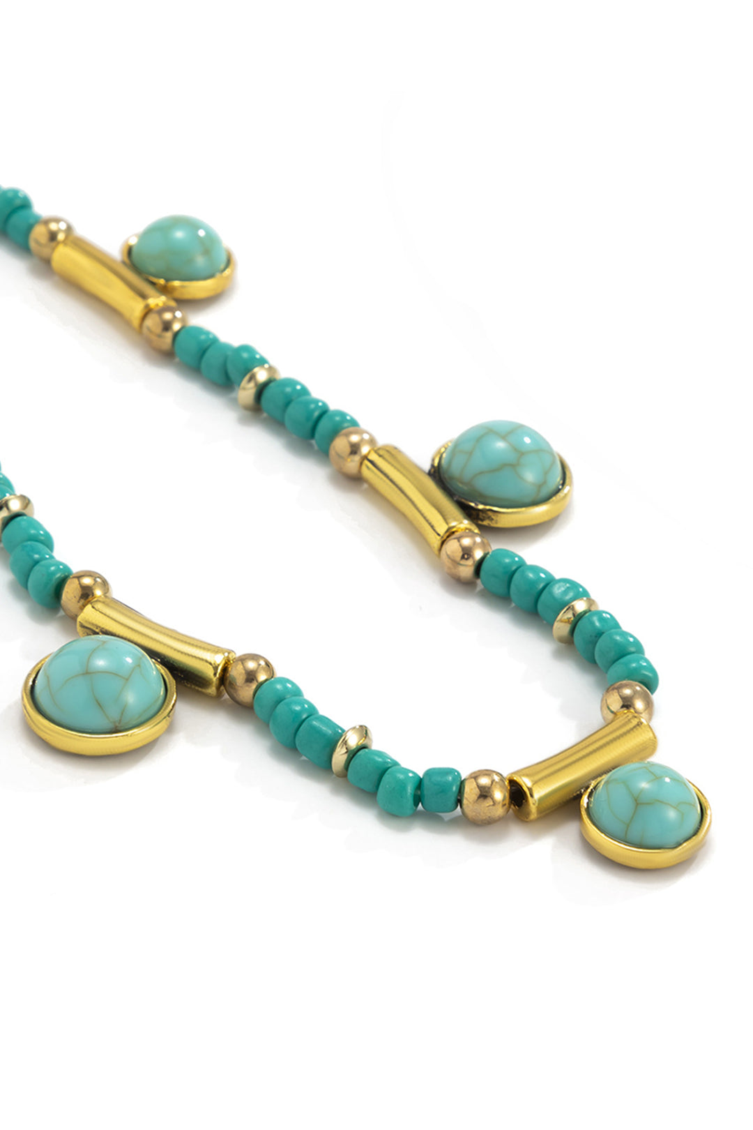 Turquoise Beaded Necklace